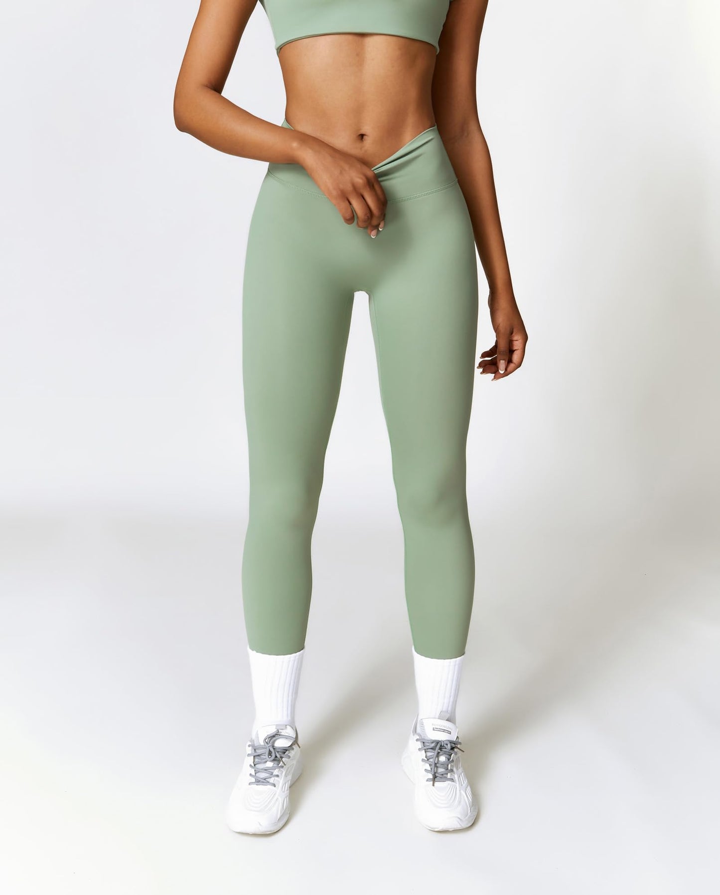 Womens Workout Sets Two Piece Cross Back Tank Top Matching High Waist Leggings Sets Gym Outfits Work Out Clothes